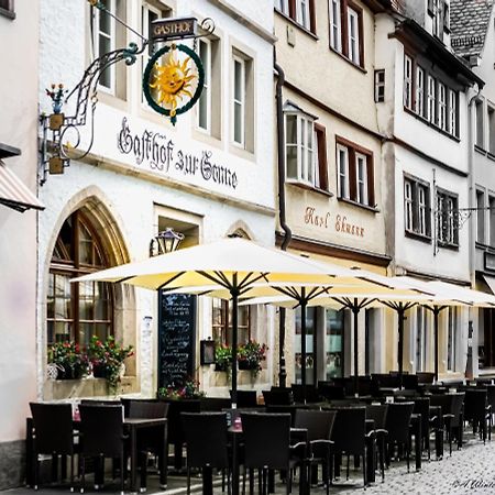 Hotel Sonne Rothenburg ob der Tauber Exterior foto